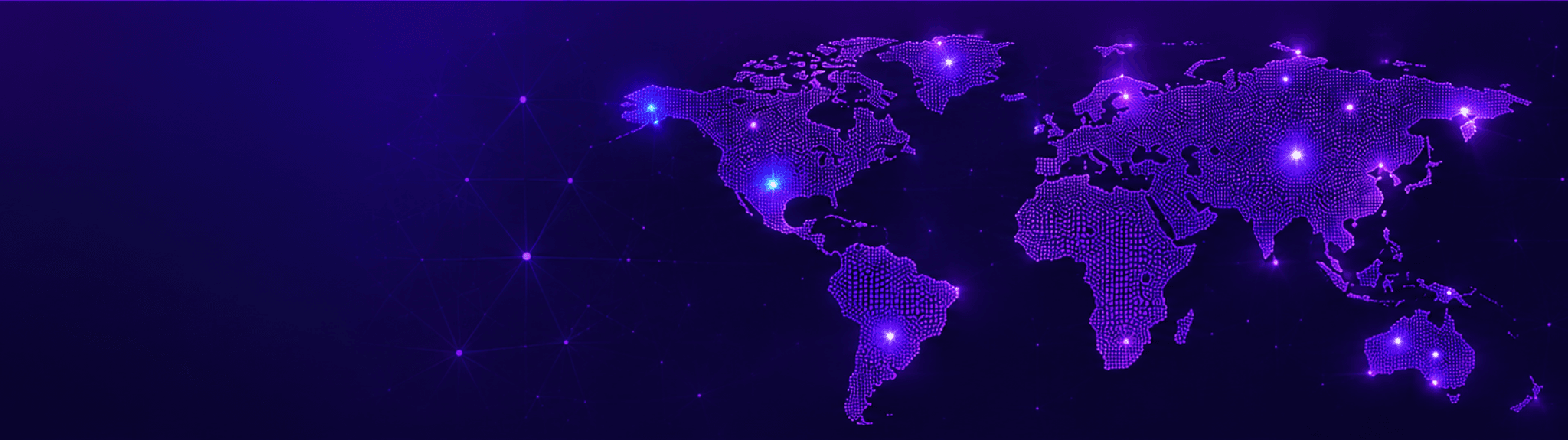 Global Events Map Banner