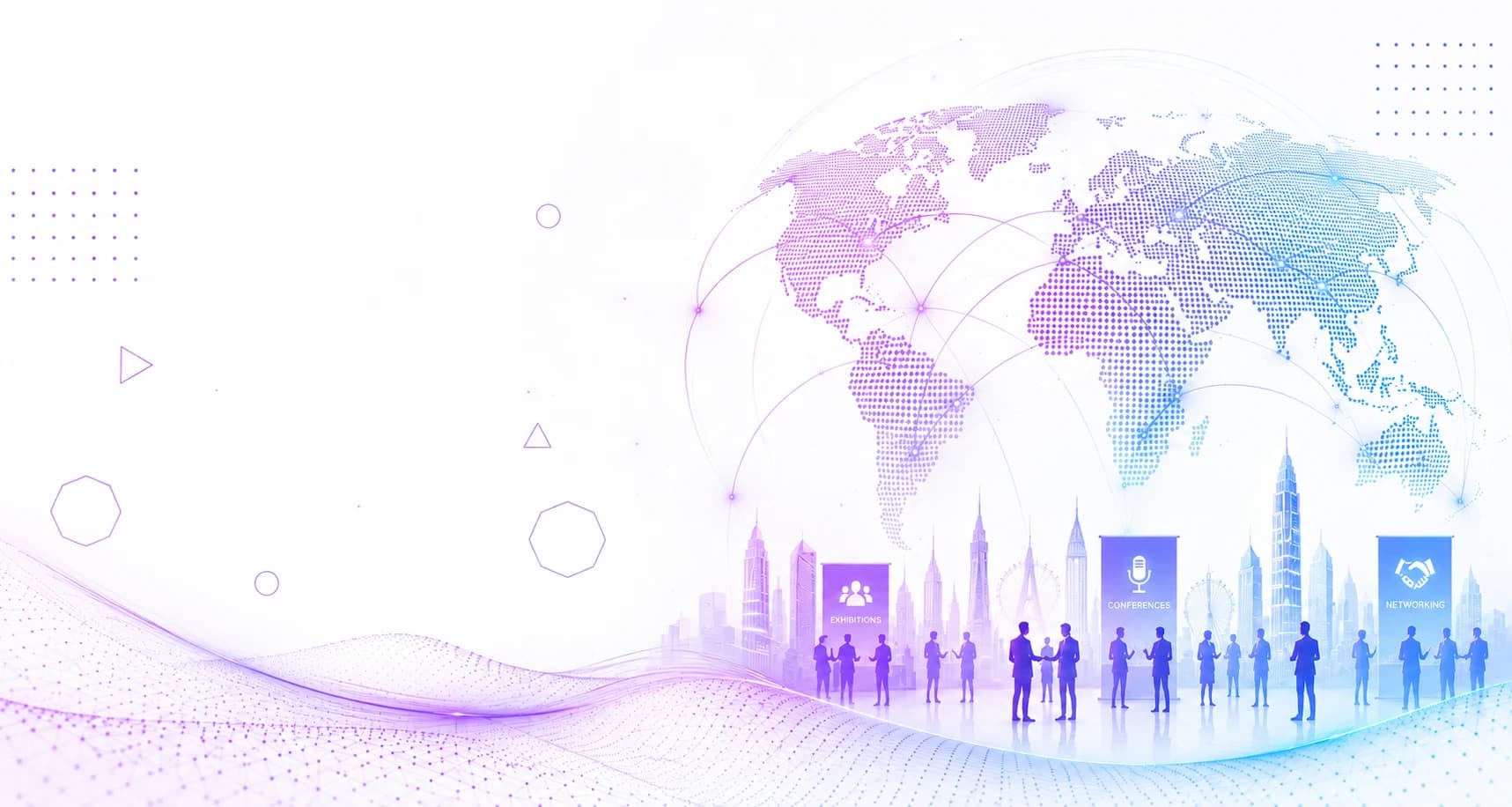 Global Events Map Banner