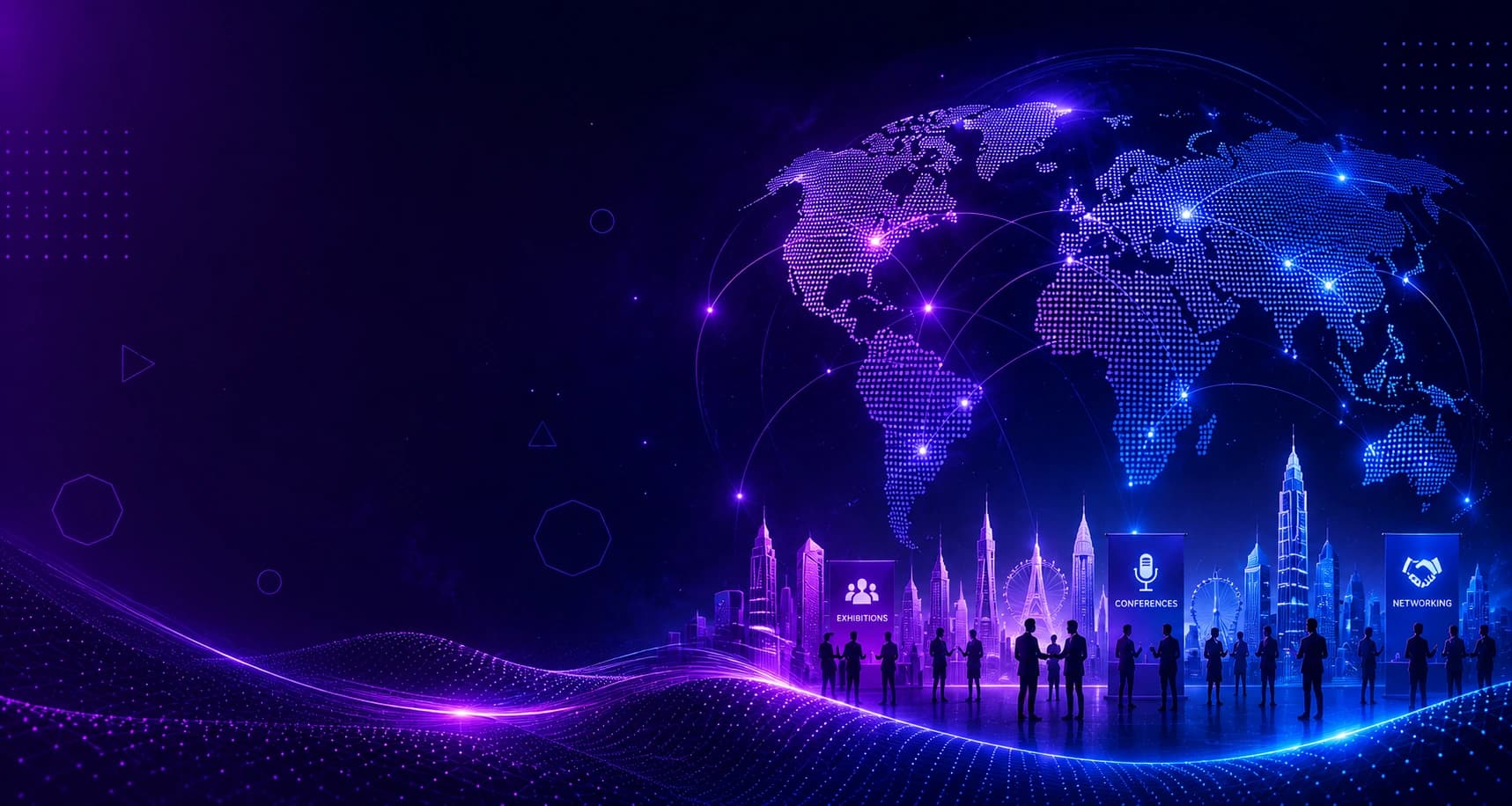Global Events Map Banner